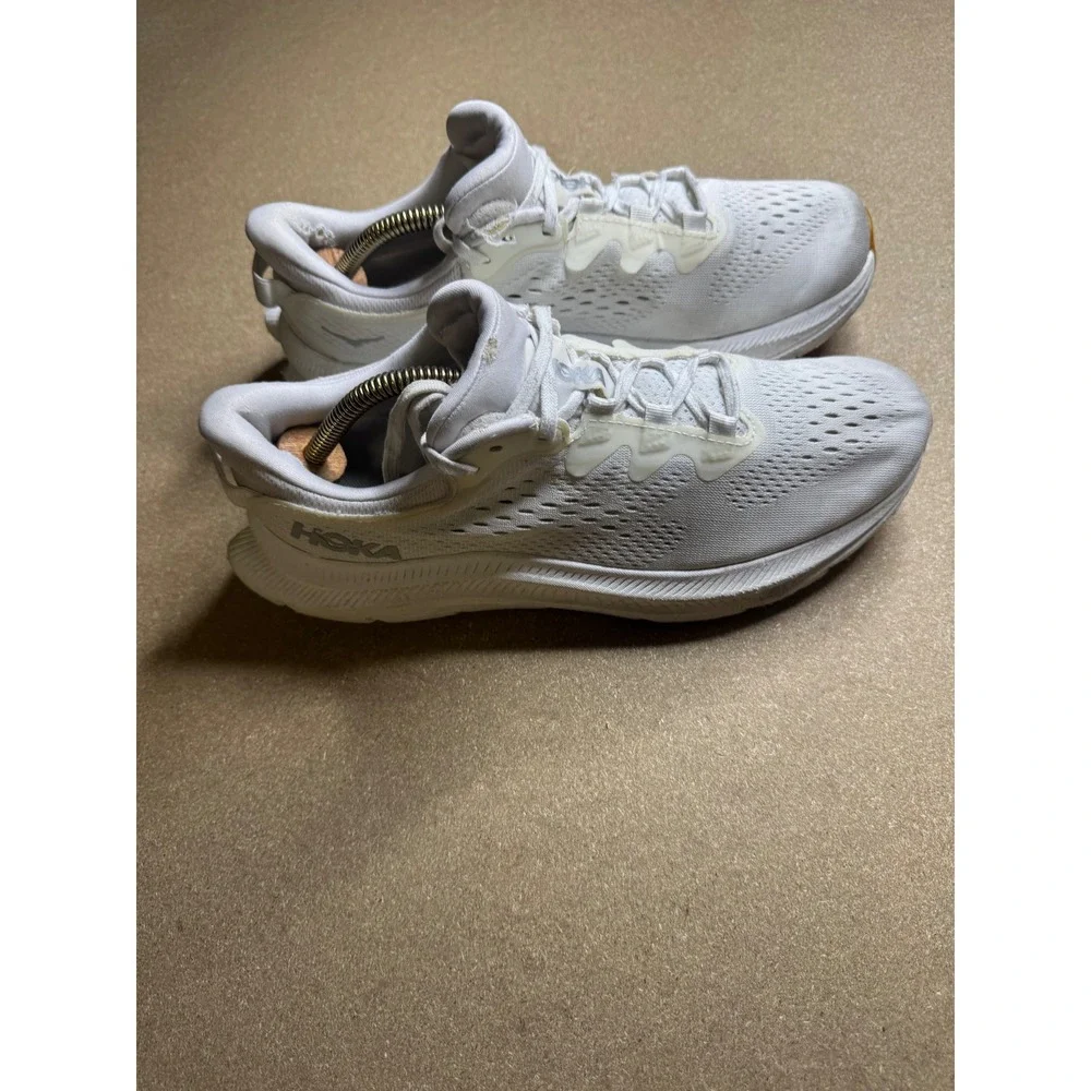 Hoka Kawana 2 White Gum Road Running Shoes Womens 8.5 1147913-WNG